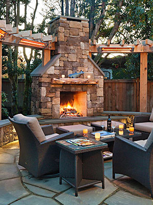 Outdoor Fire Pits & Fireplaces in Mason OH